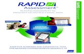 R A PID RAPID Overview Assessment READING ... - Lexia Learning · systematic, personalized learning on fundamental literacy skills for students of all abilities. LEXIA LEARNING AND