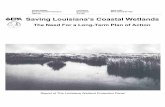 Saving Louisiana's Coastal Wetlands: The Need for a Long-term …papers.risingsea.net/federal_reports/louisiana_small.pdf · Wetland loss could be reduced by combinations of marsh