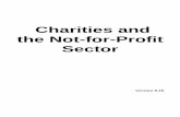 Charities and the Not-for-Profit Sector...Charities and community organisations form a large part of the not-for-profit sector and offer an excellent array of career opportunities.