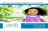 Professional Development Schedule - wnychildren.org Summer 2019.pdfProfessional Development Schedule Page5 Infants and Toddlers and Teeth, OH MY! Kim Puma, Infant Toddler Resource