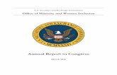 FY 2015 Annual Report to Congress - SEC.gov | HOME OMWI FY 2015 Annual... · Annual Report to Congress. March 2016 . Disclaimer . This is a report of the staff of the U.S. Securities