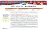 The Rise of Christianity - GlobalHistoryglobalhist.weebly.com/.../10294562/christianity_and_rome.pdfChristians and even some non-Christians regarded perse-cuted Christians as martyrs.