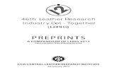 PREPRINTS - Central Leather Research Institute Booklet SMALL.pdf · 12.15 pm – 12.45 pm Expert Talk Shri CV Sankar, Chairman, TNPCB Shri M Mohamed Hashim, Chairman, KH Group Shri