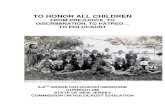 TO HONOR ALL CHILDREN - New Jersey · Place to Hide: True Stories of Holocaust Rescue 351 The Hidden Children of the Holocaust: Teens Who Hid From the Nazis 360 Escape to Shanghai,