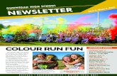COLOUR RUN FUN UPCOMING EVENTS - Gunnedah€¦ · faced with. Issues including cyberbully - ing, violence, drugs, alcohol, sexting and domestic violence. Steven addressed all of these