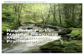 Regional Parks Natural Resource Management FrameworkREGIONAL PARKS NATURAL RESOURCE MANAGEMENT FRAMEWORK On February 28, 2020 the MVRD Board endorsed the following resolution: ...