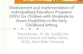 Development and Implementation of Individualized Education ... Individualized Education Program Defined