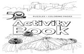 PUZZLES • COLORING PAGES Activity Book · 2020-01-10 · Activity Book PUZZLES • COLORING PAGES. Page 1 • #uwgb50 UW-Gree a 50 th nniversar elebraio ctivit oo • ttp://50.uwgb.edu
