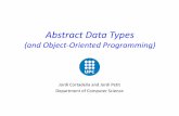 Abstract Data Types - UPC Universitat Politècnica de ...jordicf/Teaching/AP2/pdf/02_AbstractData… · Data types • Programming languages have a set of primitive data types (e.g.,