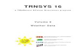 TRNSYS 16 - MITweb.mit.edu/parmstr/Public/Documentation/09-WeatherData.pdf · TRNSYS 16 – Weather Data 9–2 About This Manual The information presented in this manual is intended