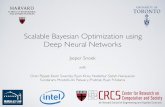 Scalable Bayesian Optimization using Deep Neural Networks · Motivation Bayesian optimization: • Global optimization of expensive, multi-modal and noisy functions • E.g. the hyperparameters