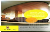 UNSW Library Your partner in learning, teaching and research · UNSW Library was a development partner with Ex Libris for Leganto. Leganto software works with Moodle and the Library