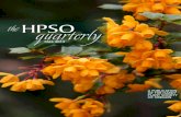 theHPSO quarterly - Hardy Plant Society · 2 ~ the. HPSO. quarterly fall. 2013. the. HPSO. quarterly. A publication . of the Hardy Plant Society of Oregon Whitney Rideout, Editor.