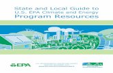 State and Local Guide to U.S. EPA Climate and …...State and Local Guide to U.S. EPA Climate and Energy Program Resources 3 Introduction Investing in energy efficiency, renewable