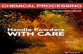 handle Powders with Care - Chemical Processing · pneumatic conveying and filtration provide customers a single source for meeting their critical bulk material handling and dust collection