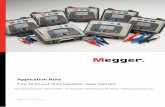 Megger Application Note - Test Equipment Depot...Application Note 5 kV, 10 kV and 15 kV Insulation tester lead sets Megger is a registered trademark Test Equipment Depot - 800.517.8431