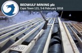 BEOWULF MINING plc · The presentation has been prepared by Beowulf Mining Plc (the Company or Beowulf) solely in connection with providing inf ormation on the Company and may be