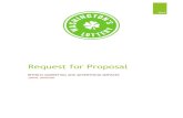 Request for Proposal - Washington's Lottery · This Request for Proposal (RFP) is a competitive procurement issued by Washington’s Lottery (Lottery) pursuant to chapter 39.26 of