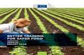 Better training for safer food · Reuse is authorised provided the source is acknowledged. The reuse policy of European Commission documents is regulated by Decision 2011/833/EU (OJ