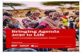 Bringing Agenda 2030 to Life - University College London€¦ · ‘Bringing Agenda 2030 to Life’ research felt particularly illustrated good policies, projects or processes. These