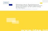 Democracy Assistance and Results Management: Ownership …...(International IDEA) hosted a workshop, ‘Democracy Assistance and Results Management: Ownership and Learning in Action’