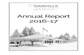 Annual Report 2016-17 - Danville Congregational Church · Eric Sherlock, Associate Minister 8/1/2015 to Present Gail Doering, Interim Sr. Minister 1/16/2016 to Present MODERATORS
