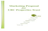 Marketing Proposal - sustain.ubc.ca · Marketing Proposal for UBC Properties Trust Cherry Chen Grace Wang Mathilde Sergent Sissi Wang Susan Gozali Victor Tsui