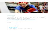 RESEARCH REPORT Realizing Employment Goals for Youth ... ... REALIZING EMPLOYMENT GOALS FOR YOUTH THROUGH