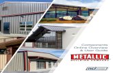 Our Mission & Vision - Metallic Building Company · Our Mission & Vision 4 Components Online What is Components Online? Components Online is an exclusive product for our customers
