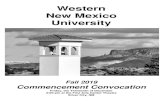 Western New Mexico University...Western New Mexico University Board of Regents Ms. Janice Baca-Argabright, President San Antonio, New Mexico Dr. Carl Foster, Vice President ... Elizabeth