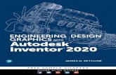 Engineering Design Graphics with Autodesk ® Inventor ® 2020 · Autodesk Inventor to create and document drawings and designs. The book puts heavy emphasis on engineering drawings