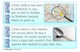 Oliver Jeffers was born in Australia in 1977, but moved to ... · Oliver Jeffers was born in Australia in 1977, but moved to Belfast in Northern Ireland, where he grew up. ... suitcase