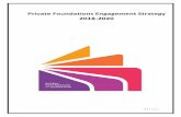 Private Foundations Engagement Strategy 2018-2020 · Social entrepreneurship and private social investment have become popular philanthropic strategies in some countries. While many