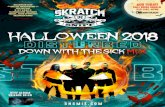 HALLOWEEN 2018 PRESENTATION ** WITH GUEST HOST g …...halloween 2018 presentation ** with guest host g rat disturbed featuring new disturbed tracks...mixed in with epic halloween