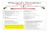 Principal’s Newsletter - PC\|MACimages.pcmac.org/.../Uploads/Forms/2016-17_Principals_Winter__Newsletter_(1).pdf2016 – 2017 Scholar Plaques Award recipients for: CHSCA Ct High
