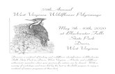 59th Annual West Virginia Wildflower Pilgrimage 2020 Brochure Fillable.pdfWest Virginia Wildflower Pilgrimage May 7th - 10th, 2020 at Blackwater Falls State Park Davis, West Virginia