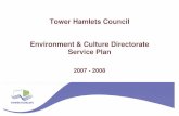 Tower Hamlets Council Environment & Culture Directorate Service …democracy.towerhamlets.gov.uk/documents/s5920/Directorate... · 2007-06-26 · 3 1. OUR VISION AND ROLE The Council’s