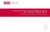 Government Expenditure and Revenue Wales 2019...Government Expenditure and Revenue Wales (GERW) presents a comprehensive analysis of Wales’ public sector spending, revenues and the