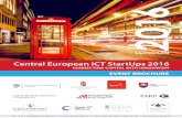 Central European ICT StartUps 2016 - Advantage Austria · • Open the app and select Central European ICT StartUps 2016 Event • Click Register then enter the ccess Code / Event