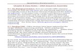 Chapter 8 Class Notes DNA Sequence Assemblywebpages.math.luc.edu/~tobrien/courses/bioinf/Chap_08.pdf · 2014-03-25 · Quantitative Bioinformatics 1 | P a g e Chapter 8 Class Notes