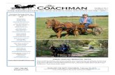 DDC ONLINE DEADLINE FOR NEXT COACHMAN: February 29, …...VOLUME 13, NO. 4 NOVEMBER, 2011 THE NEWSLETTER OF THE DAIRYLAND DRIVING CLUB, INC. DDC ONLINE DEADLINE FOR NEXT COACHMAN: