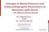 Changes in Blood Pressure and Echocardiographic Parameters ... · Dr. Subash Arun Guide Dr. Srinivas Murki Changes in Blood Pressure and Echocardiographic Parameters in Neonates with