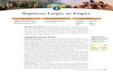 Napoleon Forges an Empire · Napoleon Bonaparte, a military genius, seized power in France and made himself emperor. In times of political turmoil, military dictators often seize