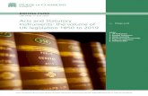 Acts and Statutory Instruments: the volume of UK legislation … · 2019-09-24 · BRIEFING PAPER CBP 7438, 17 June 2019 Acts and Statutory Instruments: the volume of UK legislation