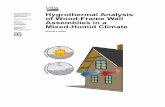 Hygrothermal Analysis of Wood-Frame Wall Assemblies in a ... Hygrothermal Analysis of Wood-Frame Wall