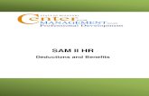 SAM II HR · Information Technology and Computer Skills Training PAGE 12 EVENT CATEGORY (CATG) The Event Category (CATG) is the top level of the hierarchy within SAM II HR. It establishes