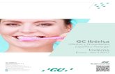 GC IBÉRICA Dental Products, S.L. · de polimerización dual para todas las indicaciones y todos los sustratos Cemento adhesivo Cuatro colores diferentes con sus correspondientes