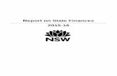 2015-2016 NSW Report on State Finances...1. FOREWORD The 2015-16 New South Wales Report on State Finances includes: • An overview of the financial performance and position of the