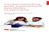 Understanding your investment portfolio statementwdsinvest.com/wp-content/uploads/2018/01/NBIN_Your... · but understanding your investment portfolio statement shouldn’t. Accordingly,