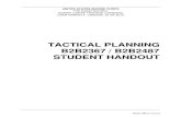 TACTICAL PLANNING B2B2367 / B2B2487 …B2B2367 / B2B2487 Tactical Planning Process 2 Basic Officer Course Tactical Planning Introduction and Importance Success in combat is reflective